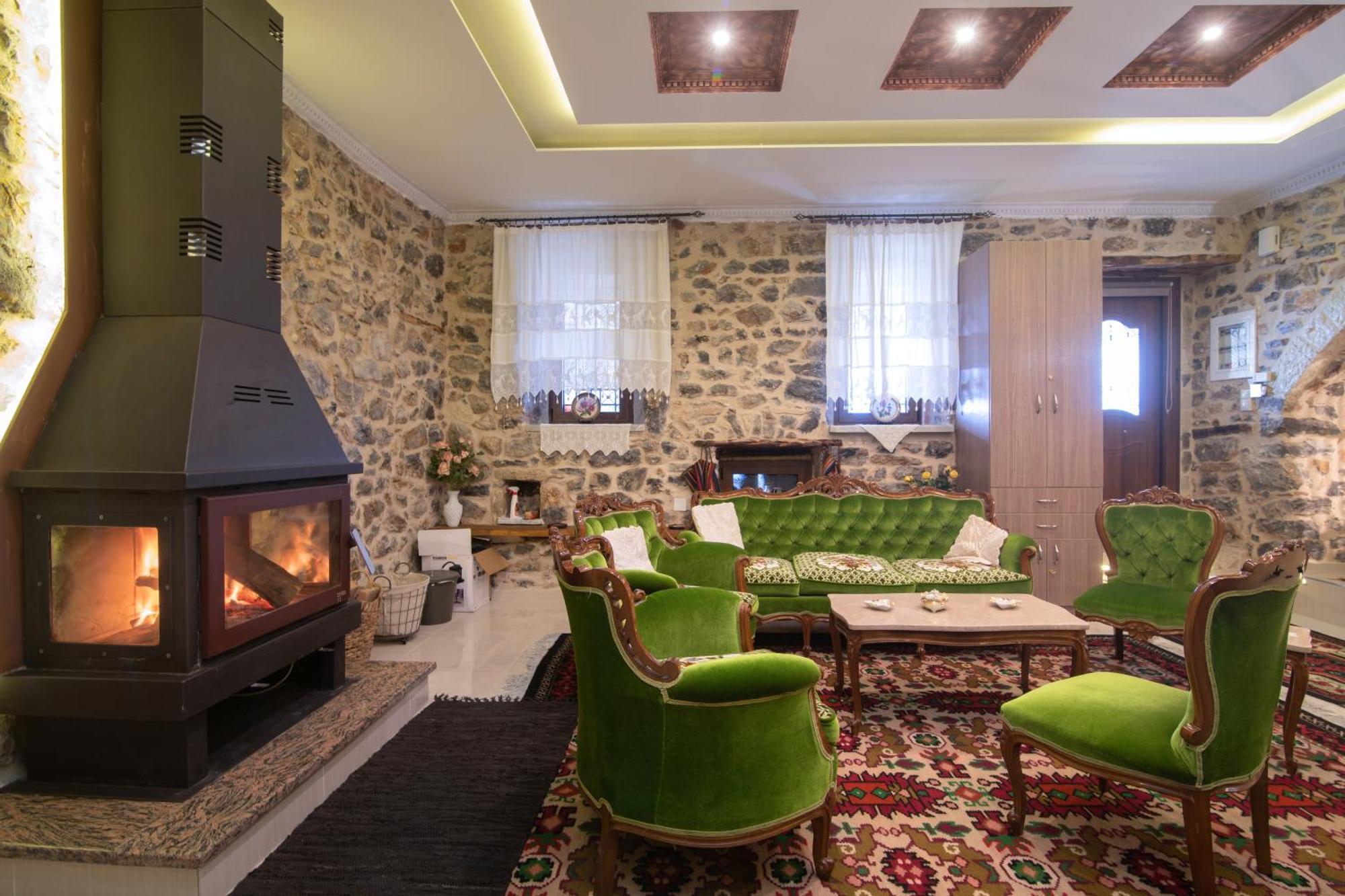 Αρχοντικό Γκιντώνη Appartement Levídhion Buitenkant foto